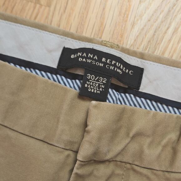 Banana Republic Men's Dawson Chino  acorn tan  size 30 - Picture 5 of 7